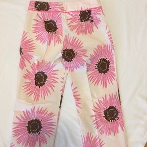 Lilypod Vintage floral capripants, size 8
